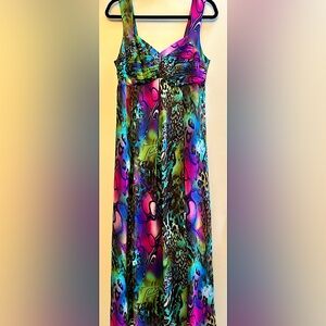 Bianca Nygard Maxi Dress Vibrant Multicolour